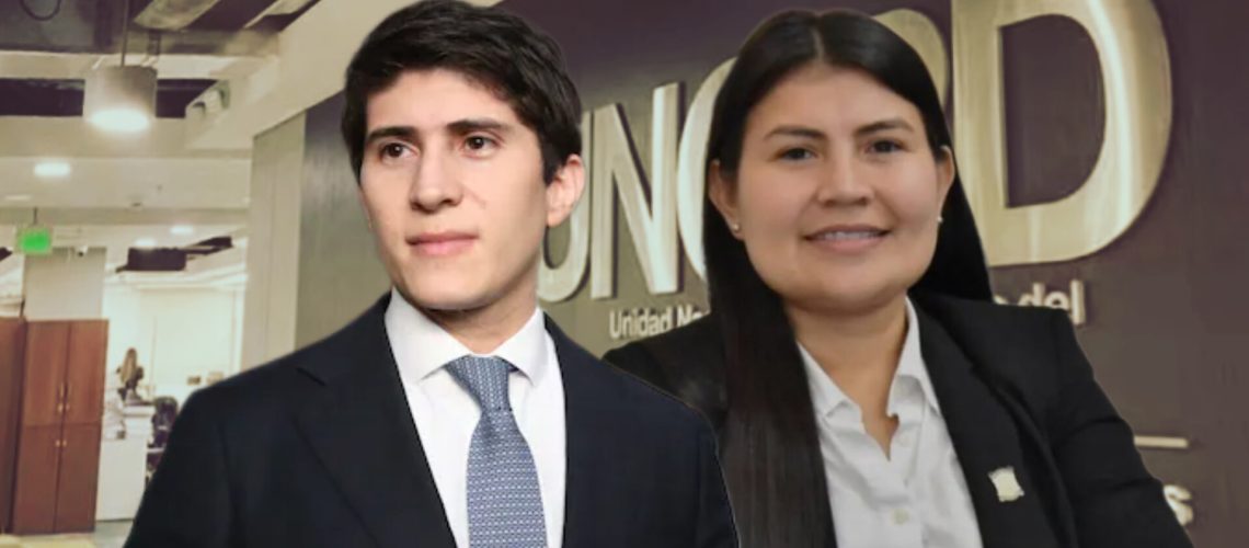 Wadith Manzur y Karen Manrique