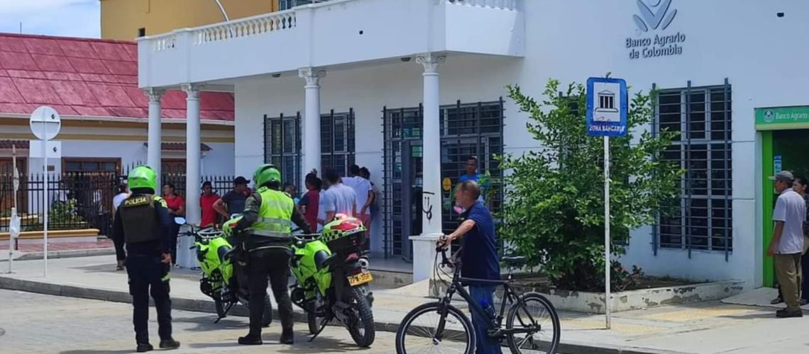 Atraco Banco Puerto Colombia