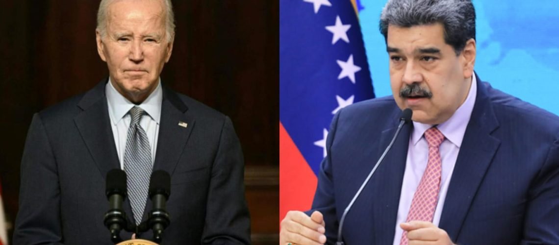 Joe Biden - Nicolás Maduro