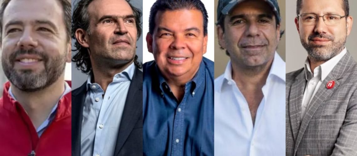 Candidatos principales ciudades Colombia