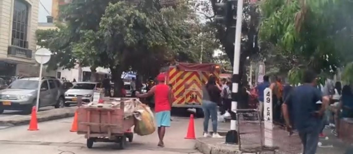 Incendio edificio Olímpica