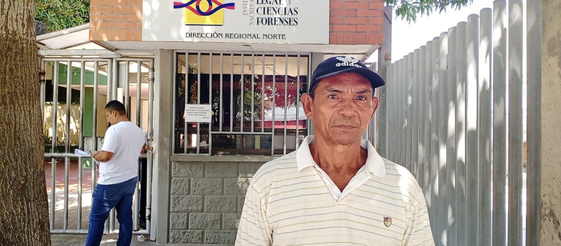 Padre hombre asesinado en finca de Soledad