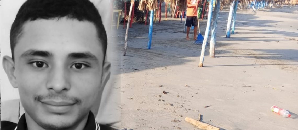 Erick Ramos, hallado muerto en las playas de Sabanilla