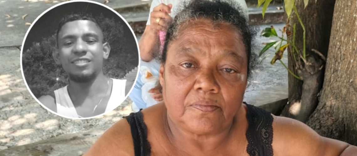 Madre Brayan Rebolledo Vásquez, asesinado en el barrio Carrizal