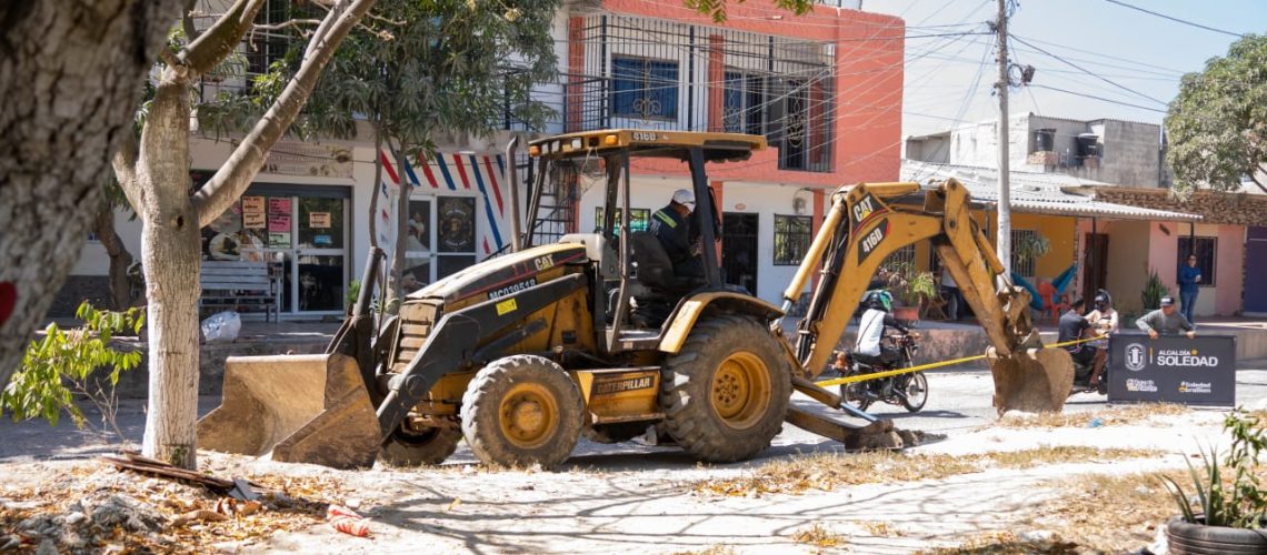 Pavimentación calles Soledad