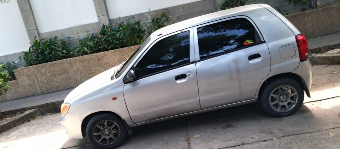 Atentado en la avenida Murillo con carrera 8