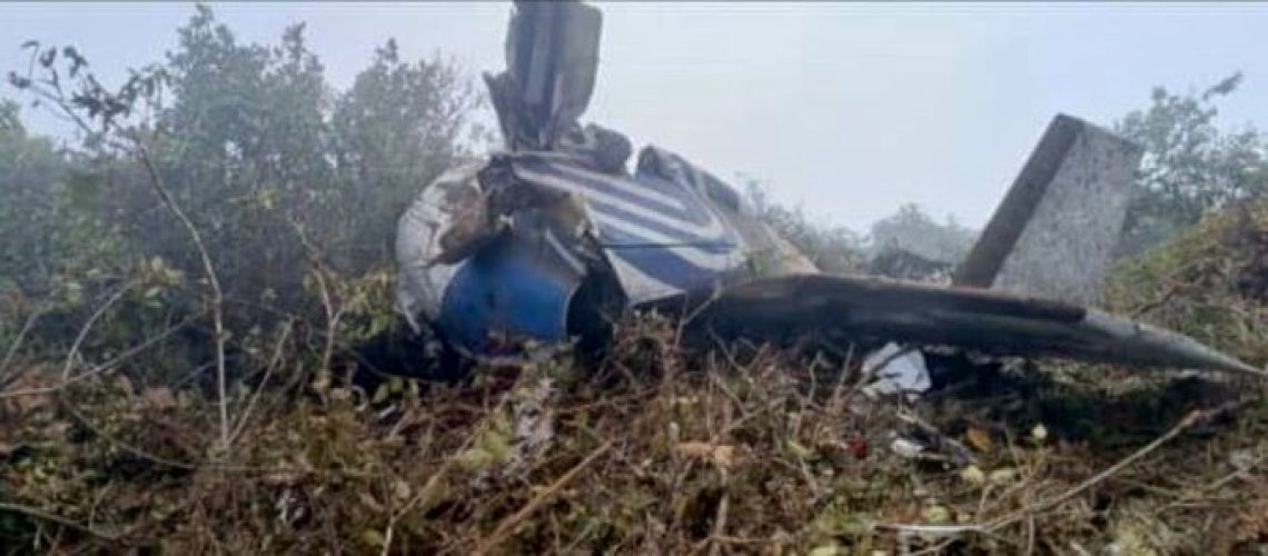 Avión de Satena siniestrado en Norte de Santander