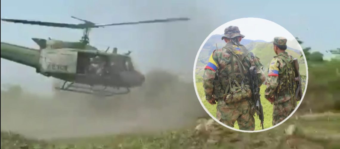 bombardeos contra disidencias de las FARC