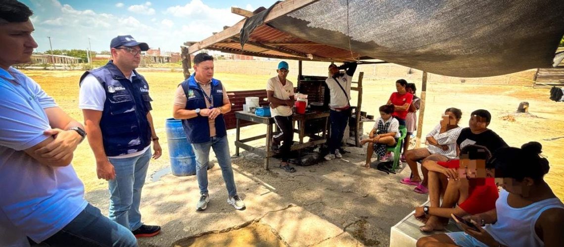 Intervención lotes cercanos al aeropuerto Ernesto Cortissoz