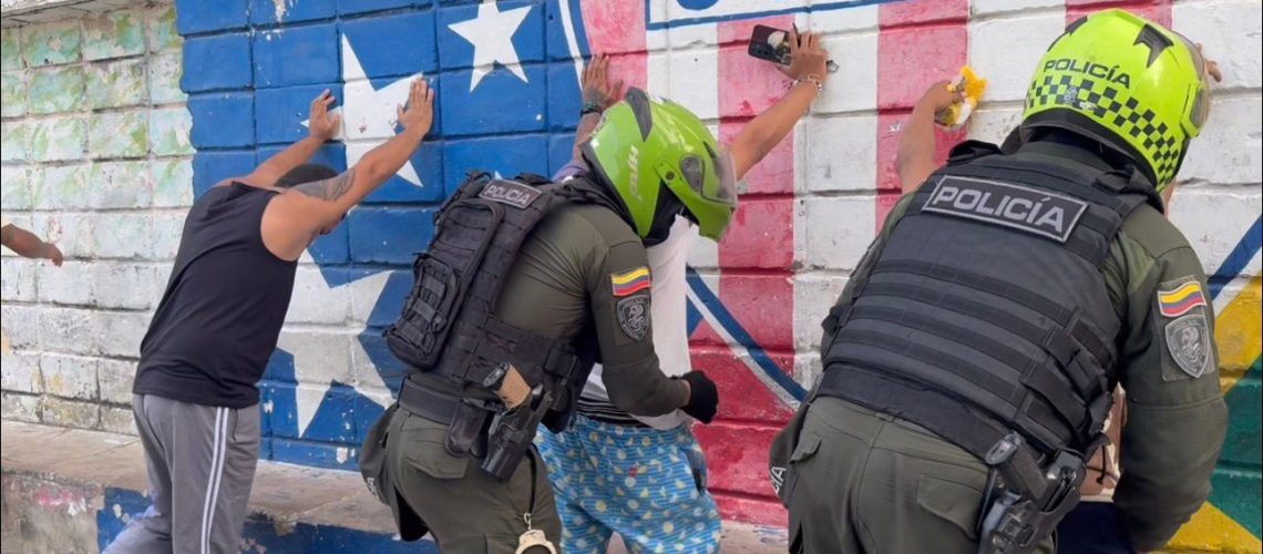 Policía Barranquilla requisas