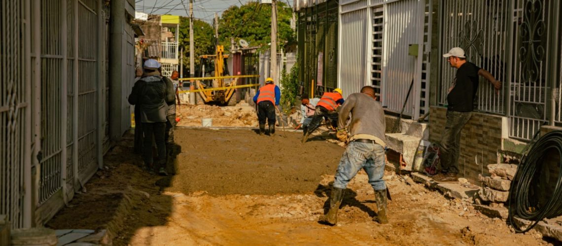Pavimentación Villa del Carmen II Soledad