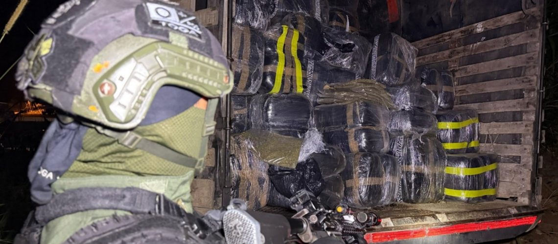 Incautación de cinco toneladas de marihuana en Medellín 2