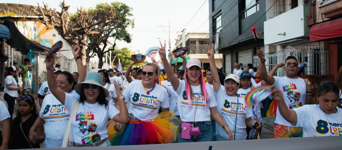 Marcha LGBTIQ+ Soledad