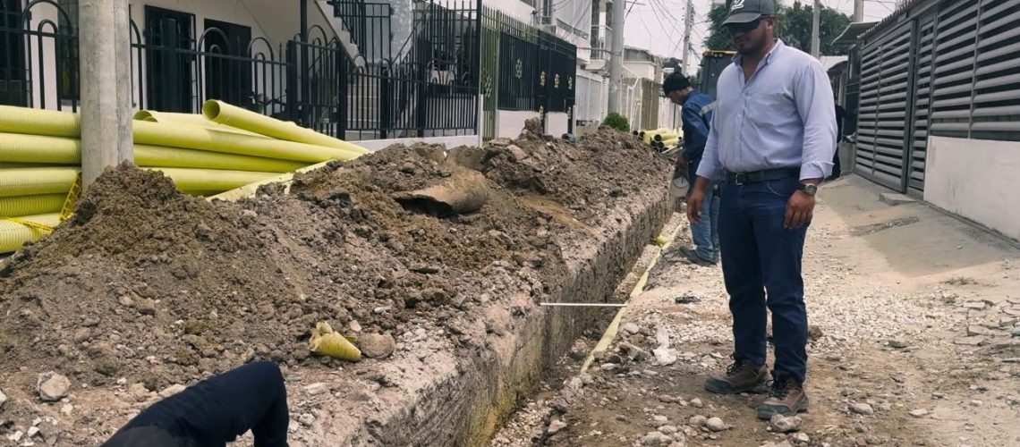 Obras barrio Sitio Hermoso, Soledad