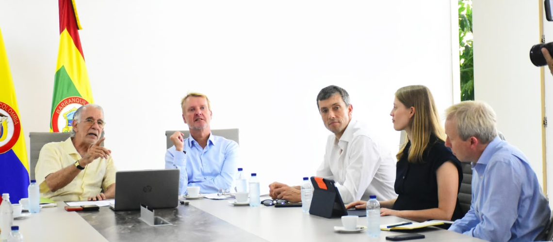 Gobernador Eduardo Verano sobre proyecto de energía eólica costa afuera en el Atlántico