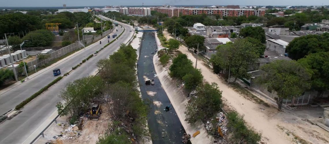 Afectaciones avenida el Platanal