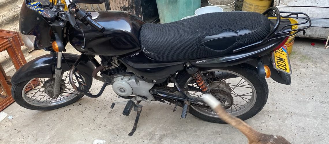 Motociclista fallecido accidente en el barrio Ciudad Modesto