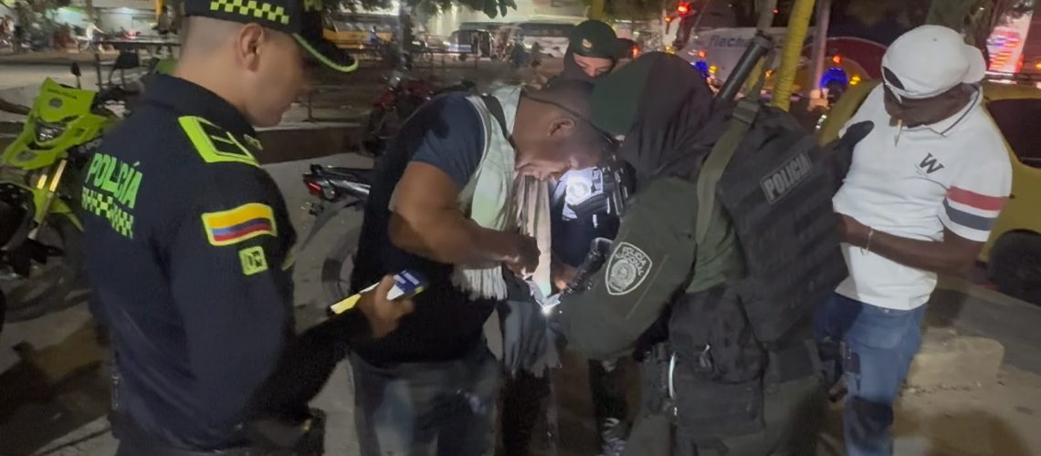 Soledad, bajo operativos contra el delito: Policía capturó a 15 personas e incautó 11 armas, vehículos y panfletos