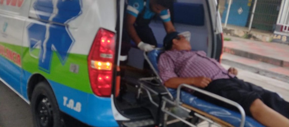 accidente barrio El Campito