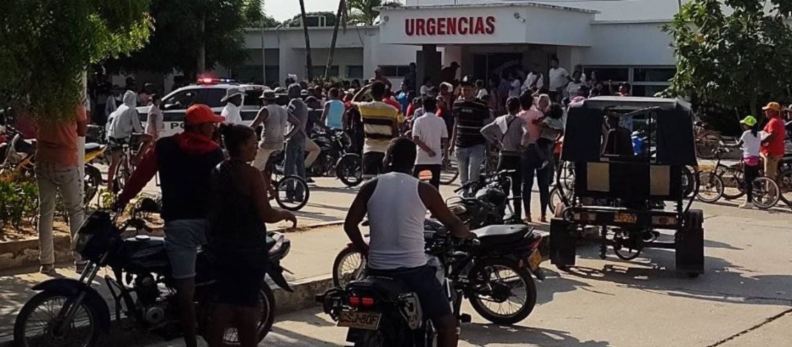 accidente menor en campo de la cruz