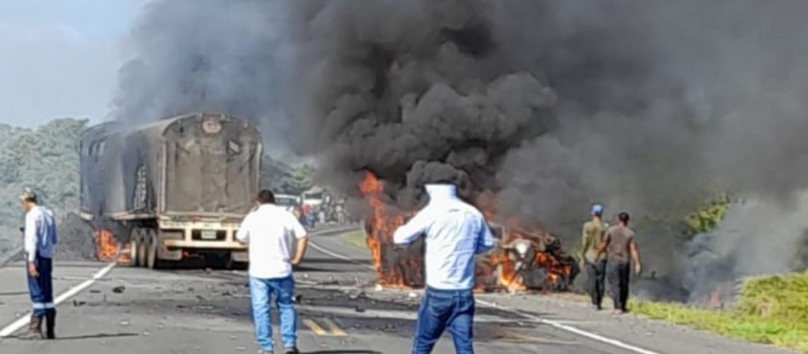 accidente via Cienega - Barranquilla 1