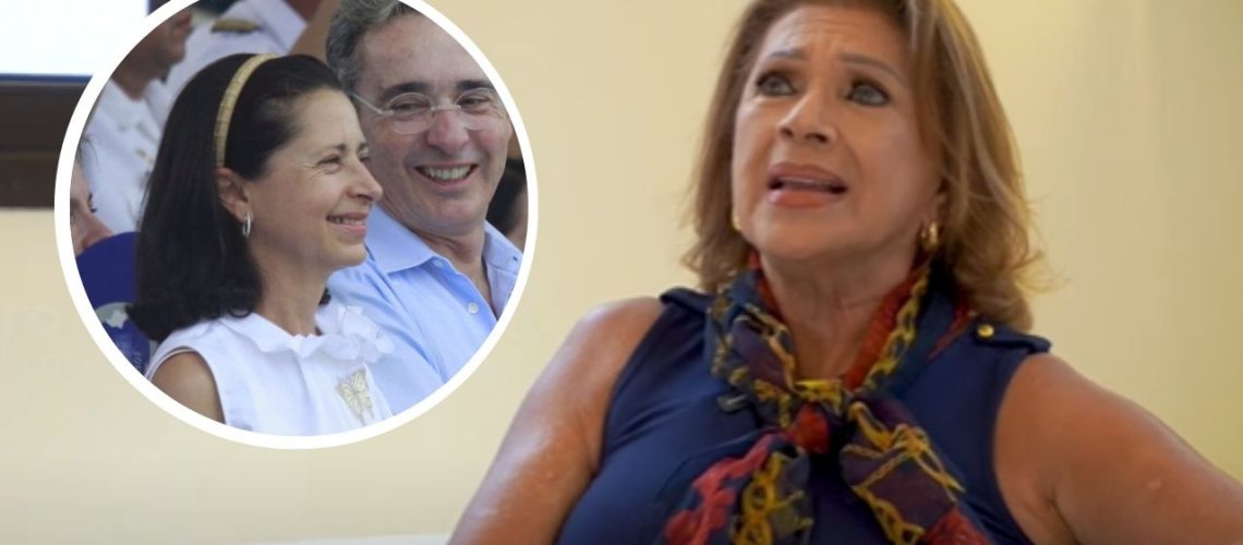 admiración de socorro oliveros a esposa del expresidente Uribe