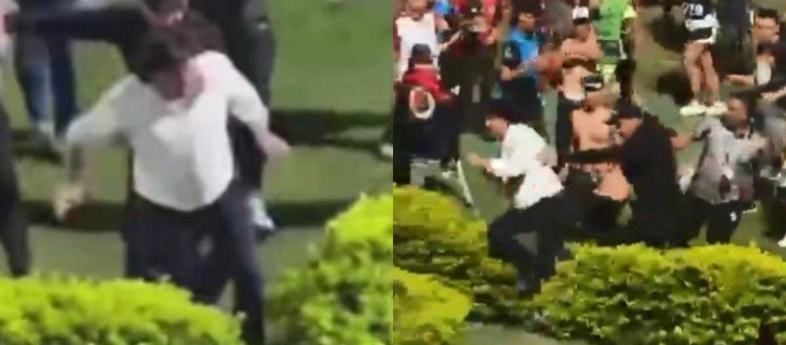 agreden al presidente del cúcuta