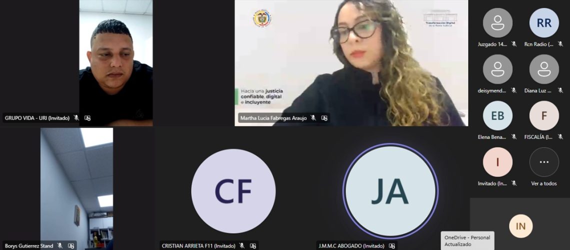 audiencia de presunto coautor homicidio fiscal Norbey Ruiz en Barranquilla