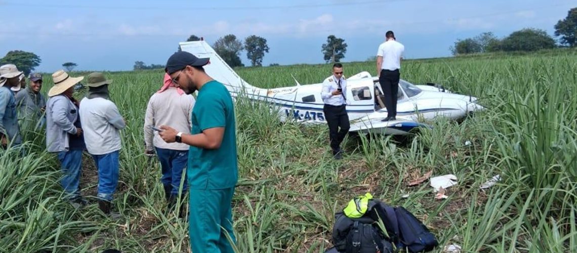 avioneta accidente cerca de Cali