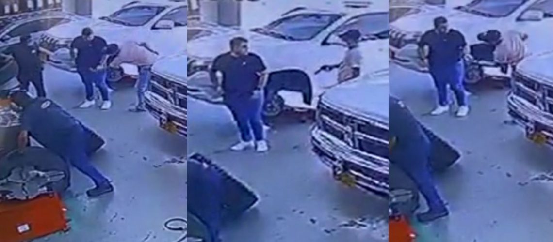 comerciante hirió a presunto ladron en boston