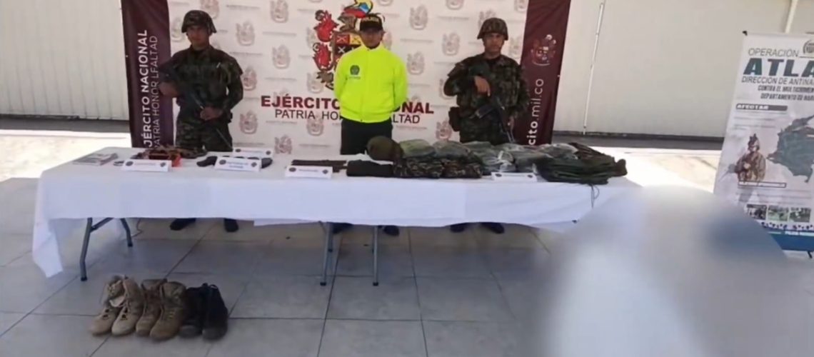 disidente abatido por el Ejército en Nariño