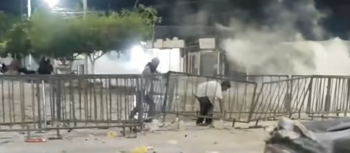 disturbios carnaval en Campo de la Cruz