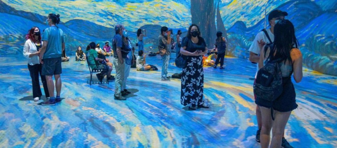 experiencia inmersa de Vicent Van Gogh BAQ