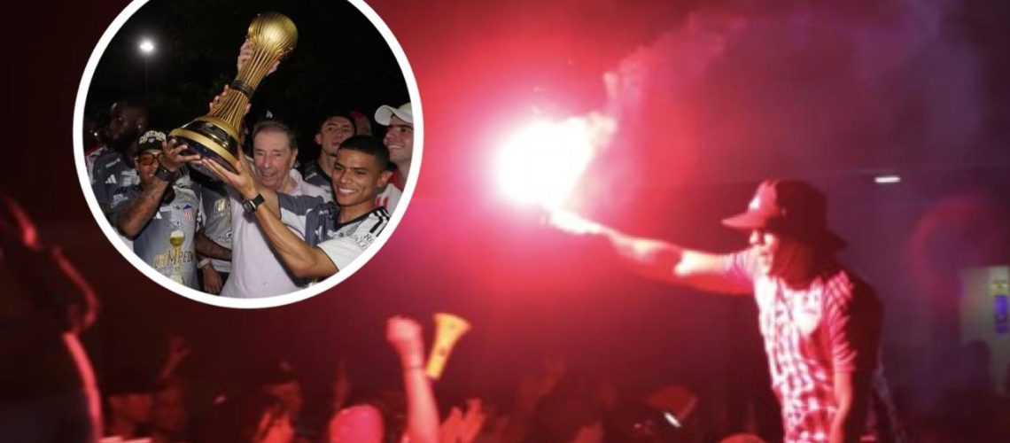 festejo de Junior...