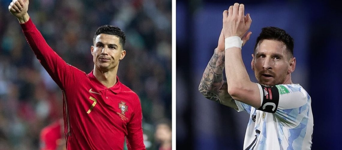 Messi y Cristiano