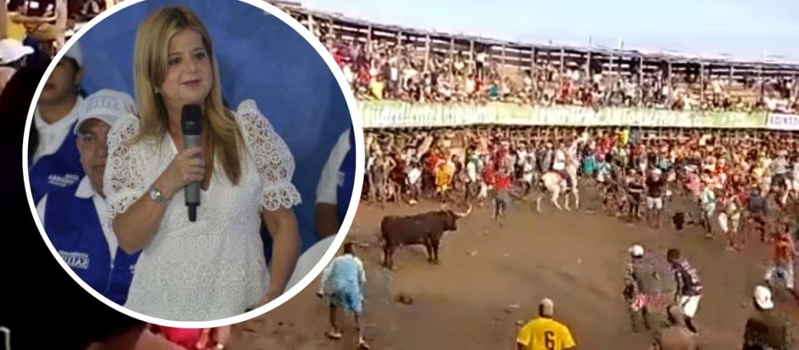 gobernadora sobre corralejas en el atlántico