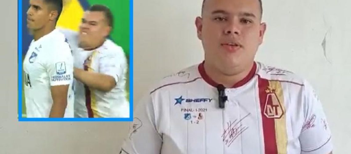 hincha de tolima pide disculpas