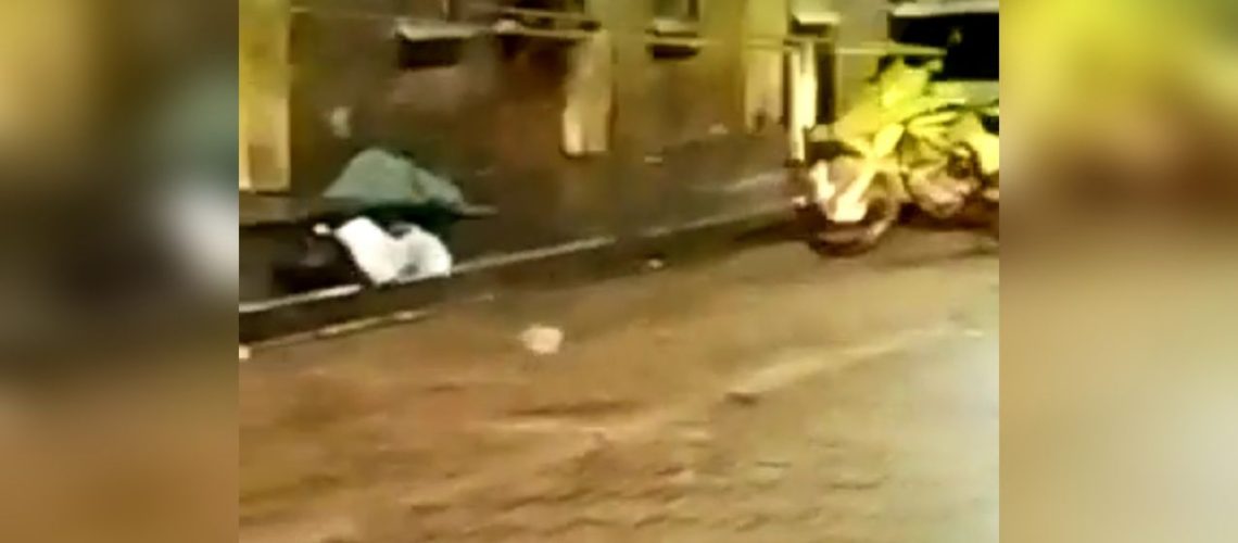 hombre muerto hospital de Barranquilla