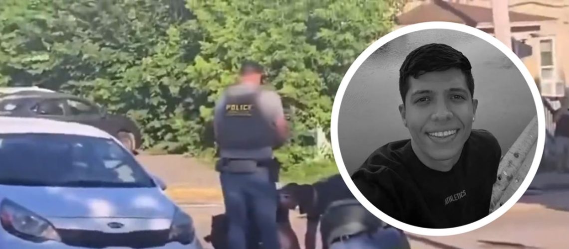 homicidio joven colombiano ICE