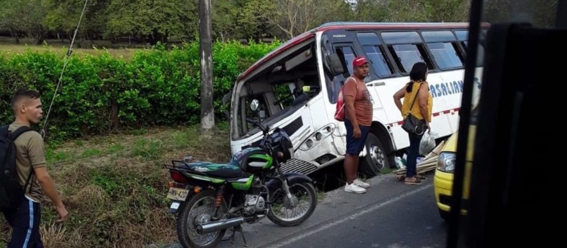 hurto a bus de malambo