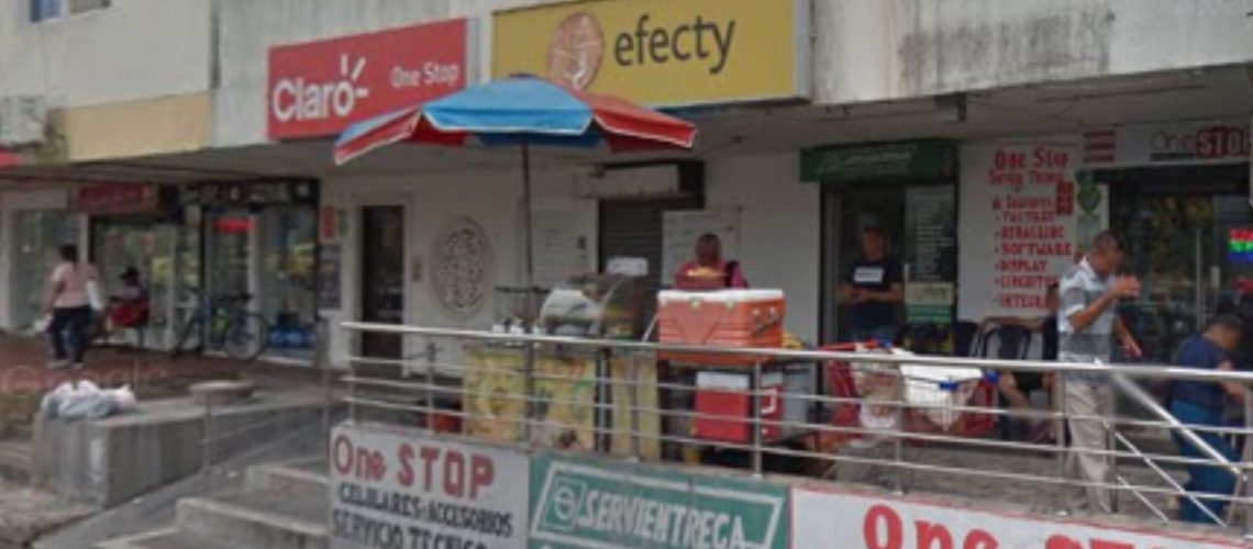 hurto a servientrega efecty