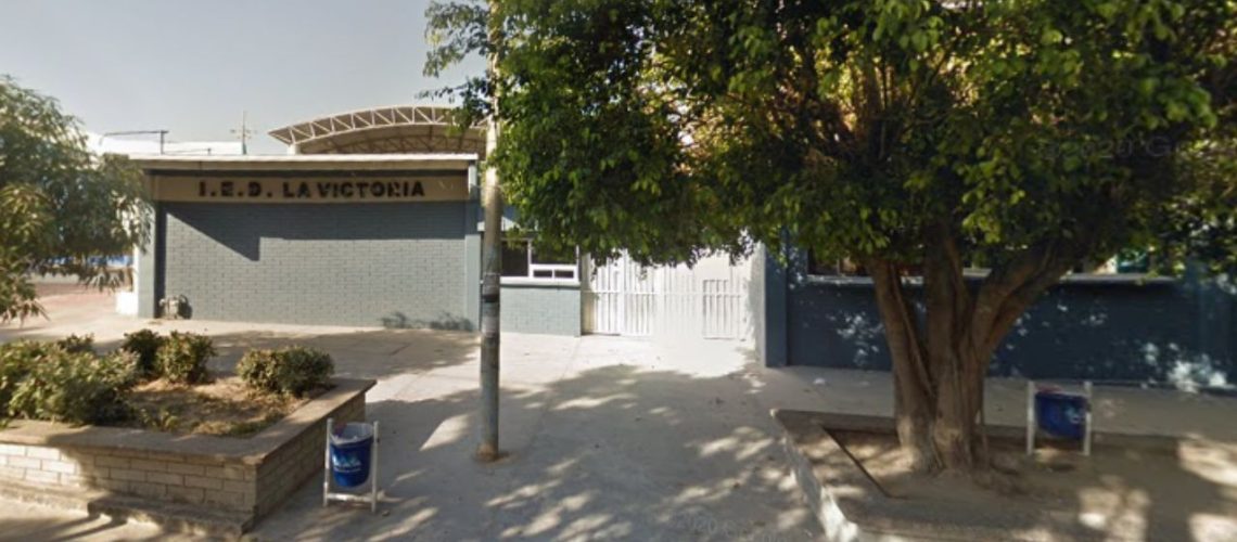 hurto colegio barrio La Victoria
