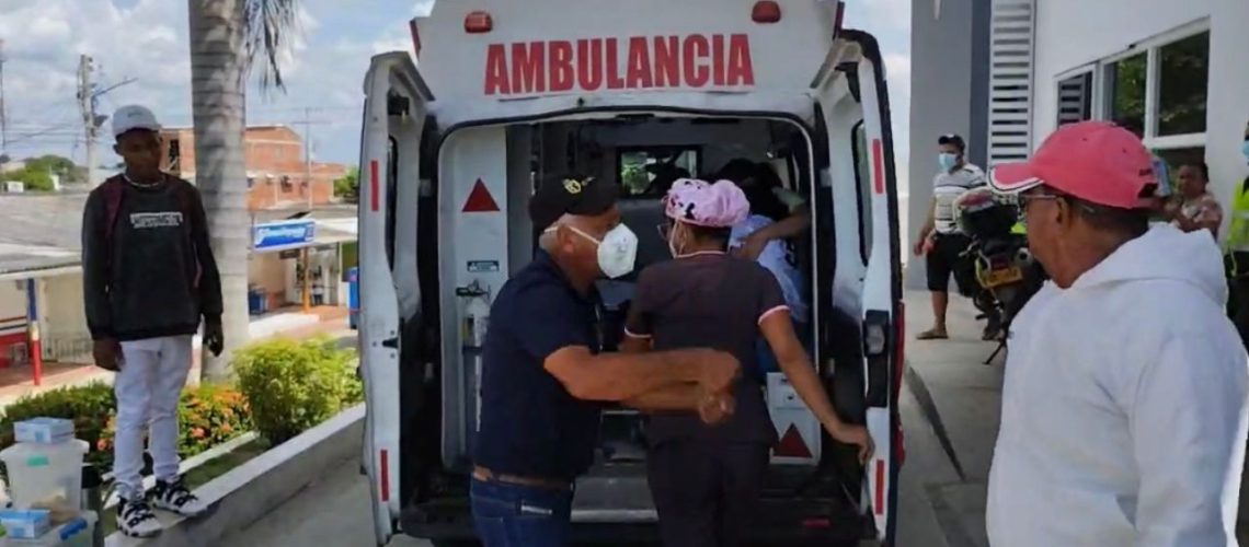 intoxicación menores en Sabanalarga