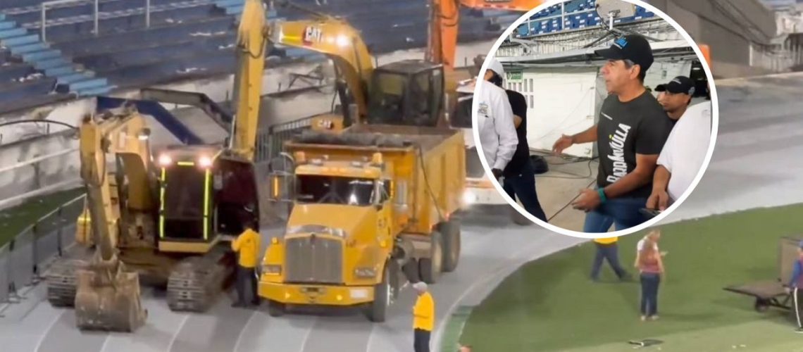 maquinaria e el metro