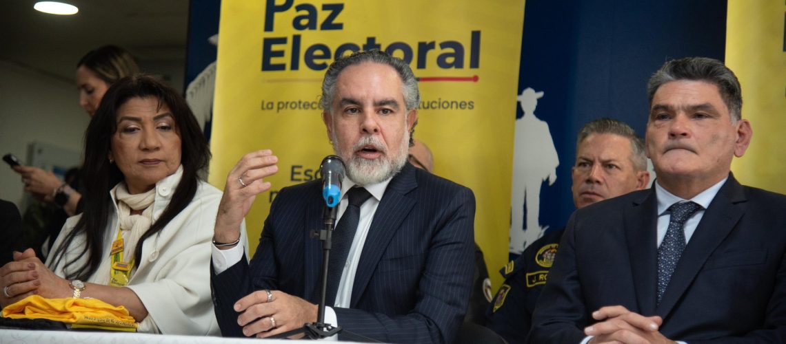 ministro del Interior Armando Benedetti