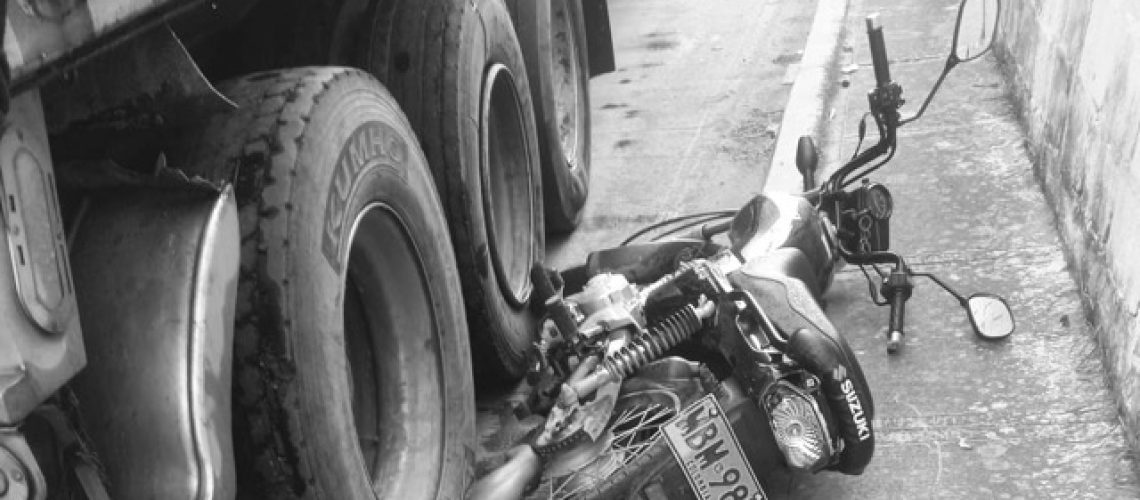 muerto en accidente Mediano