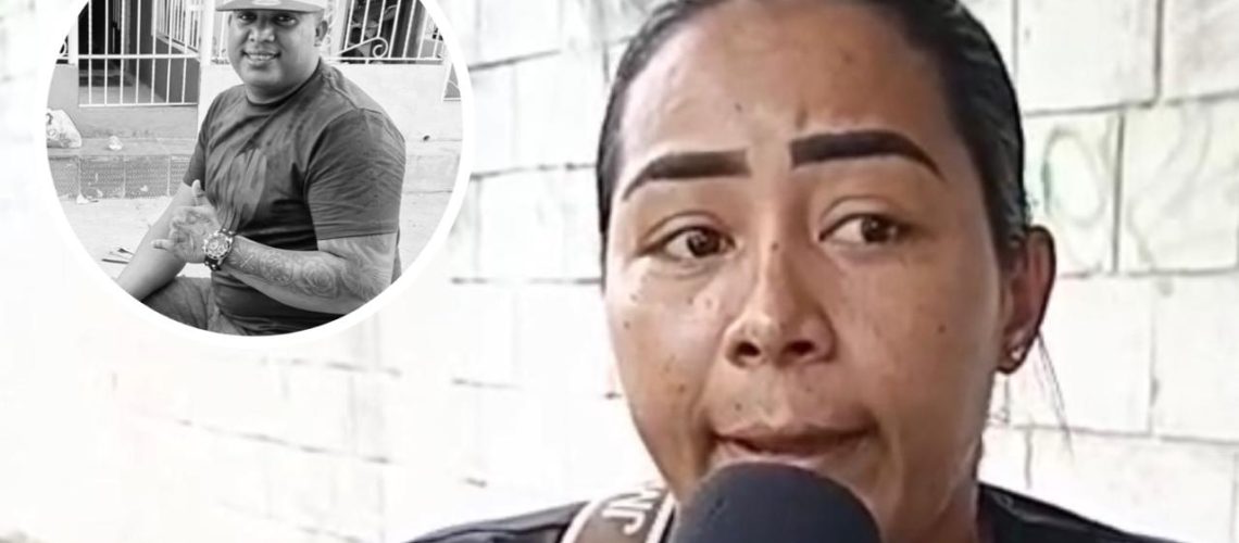 mujer de motocarrero asesinado