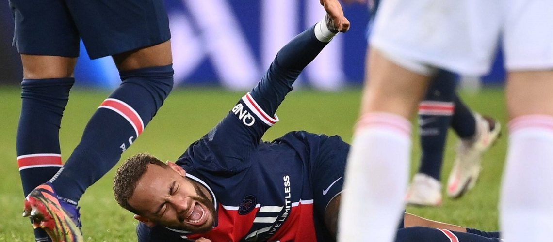neymar llorando