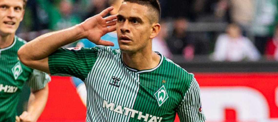 primer gol de borré con werden bremen