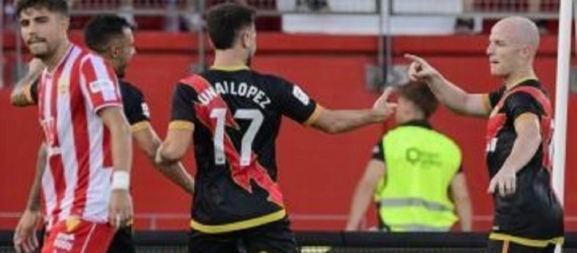 rayo 2 almería 0